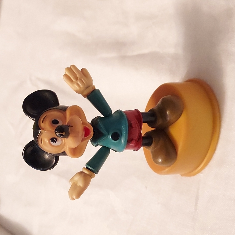 Vintage Mickey Mouse Push Bottom  for Movement by Gabriel